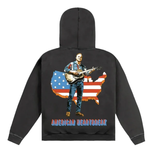 American Heartbreak Hoodie Black