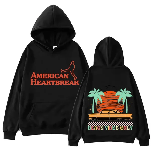 American Heartbreak Zach Bryan Hoodie Casual