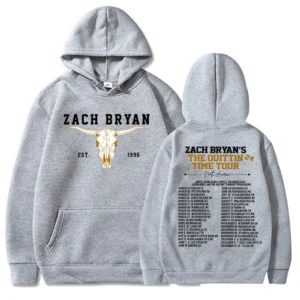 Bull skull Zach Bryan Tour Hoodie 2024