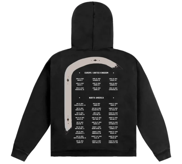 Burn Burn Burn Tour Bull Green Hoodie