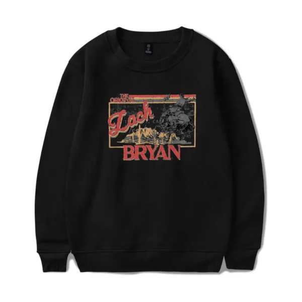 Retro 90s Sweatshirt Zach Bryan