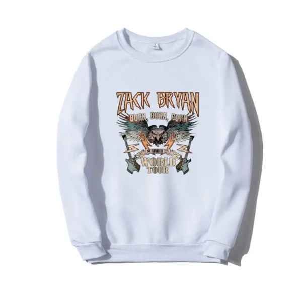 Zach Bryan Burn Burn Burn Tour Sweatshirt 2024